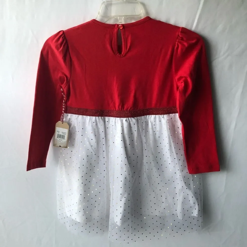 NWT Christmas Dress Girl’s Nice |Naughty Size XS. Magical Season. Multicolor